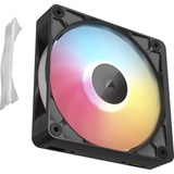 Corsair iCUE LINK RX120 II RGB, Ventilador negro