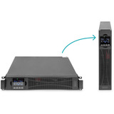 Digitus DN-170096 OnLine, UPS negro