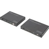 Digitus Set extensor KVM HDMI 4K, Alargador de HDMI 