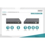Digitus Set extensor KVM HDMI 4K, Alargador de HDMI 