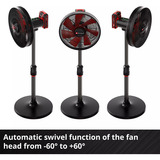 EINHELL GE-CF 18/320 P Li-Solo, Ventilador negro/Rojo