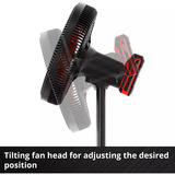 EINHELL GE-CF 18/320 P Li-Solo, Ventilador negro/Rojo