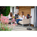 EINHELL GE-CF 18/320 P Li-Solo, Ventilador negro/Rojo