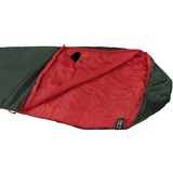 High Peak Lite Pak 800, Saco de dormir verde/Rojo