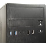 Inter-Tech 88881367, Cajas de torre negro