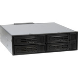 Inter-Tech ST-5244, Chasis intercambiable negro/Plateado