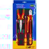 KNIPEX 00 20 13 juego de herramientas mecanicas, Kit de herramientas rojo/Amarillo
