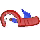 KNIPEX 90 23 02 BK, Corta tubos rojo/Azul