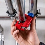 KNIPEX Cortatubos TubiX S, Corta tubos rojo