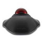 Kensington Orbit Trackball inalámbrico con anillo de desplazamiento negro/Rojo
