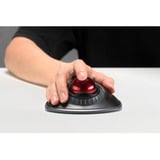 Kensington Orbit Trackball inalámbrico con anillo de desplazamiento negro/Rojo