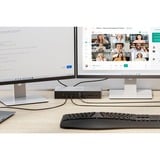 Kensington Replicador de puertos 4K triple SD5000T5 EQ Thunderbolt 5 con PD de 140 W - Windows/macOS, Estación de acoplamiento gris, Alámbrico, Thunderbolt 5, 140 W, 3,5 mm, 10,100,1000,2500 Mbit/s, Negro, Gris