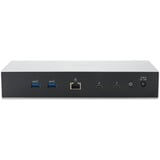 Kensington Replicador de puertos 4K triple SD5000T5 EQ Thunderbolt 5 con PD de 140 W - Windows/macOS, Estación de acoplamiento gris, Alámbrico, Thunderbolt 5, 140 W, 3,5 mm, 10,100,1000,2500 Mbit/s, Negro, Gris