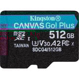 Kingston SDCG4/512GBSP, Tarjeta de memoria negro
