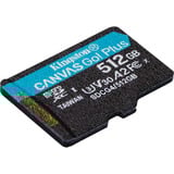 Kingston SDCG4/512GBSP, Tarjeta de memoria negro