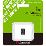 Kingston SDCS3/1TBSP, Tarjeta de memoria negro