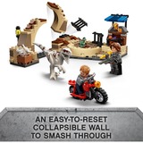 LEGO Jurassic World 76945 Persecución en Moto del Dinosaurio Atrocirraptor con Mini Figuras, Juegos de construcción Juego de construcción, 6 año(s), Plástico, 169 pieza(s), 293 g