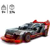 LEGO Speed Champions Coche de Carreras Audi S1 e-tron quattro, Juegos de construcción Juego de construcción, 9 año(s), Plástico, 274 pieza(s), 332 g