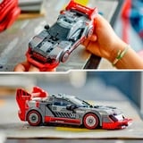 LEGO Speed Champions Coche de Carreras Audi S1 e-tron quattro, Juegos de construcción Juego de construcción, 9 año(s), Plástico, 274 pieza(s), 332 g
