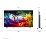 LG 50QNED7EB3C, QNED TV negro