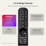 LG 50QNED7EB3C, QNED TV negro