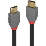 Lindy 36962 cable HDMI 1 m HDMI tipo A (Estándar) Negro, Gris negro, 1 m, HDMI tipo A (Estándar), HDMI tipo A (Estándar), 4096 x 2160 Pixeles, 18 Gbit/s, Negro, Gris