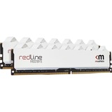 Mushkin Redline módulo de memoria 64 GB 2 x 32 GB DDR4 3600 MHz, Memoria RAM blanco, 64 GB, 2 x 32 GB, DDR4, 3600 MHz, 288-pin DIMM