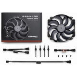 Noctua NF-A14x25r G2 PWM chromax.black, Ventilador 