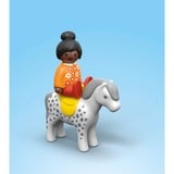 PLAYMOBIL Junior: Residencia para animales con dispensador de comida, Juegos de construcción 