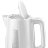 Philips 3000 series Hervidora de plástico serie 3000 HD9318/00, Hervidor de agua blanco, 1,7 L, 2020 W, Plástico, Indicador de nivel de agua, Sin cables, Filtrado