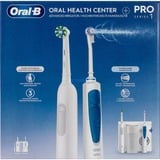 Procter & Gamble Idropulsore Health Center Adulto Cepillo dental oscilante Azul, Blanco, Limpieza bucal blanco, Adulto, Cepillo dental oscilante, Azul, Blanco, 2 min, 30 segundos, Blanco, Alrededor