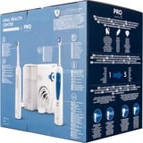 Procter & Gamble Idropulsore Health Center Adulto Cepillo dental oscilante Azul, Blanco, Limpieza bucal blanco, Adulto, Cepillo dental oscilante, Azul, Blanco, 2 min, 30 segundos, Blanco, Alrededor