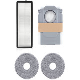 Roborock Qrevo Edge 5V1 0,325 L Negro, Robot aspirador negro, Sin bolsa, Negro, Alrededor, Bolsa para el polvo, 0,325 L, 60,4 dB