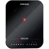 Rommelsbacher Placa de cocción individual CTS 2000/IN negro/Plateado