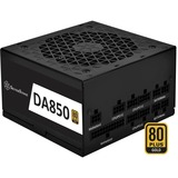 SilverStone DA850-G unidad de fuente de alimentación 850 W 20-pin ATX ATX Negro, Fuente de alimentación de PC negro, 850 W, 90 - 264 V, 47 - 63 Hz, Activo, 110 W, 846 W