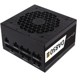 SilverStone DA850-G unidad de fuente de alimentación 850 W 20-pin ATX ATX Negro, Fuente de alimentación de PC negro, 850 W, 90 - 264 V, 47 - 63 Hz, Activo, 110 W, 846 W