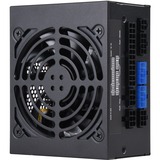 SilverStone SX650-G unidad de fuente de alimentación 650 W 20+4 pin ATX SFX Negro, Fuente de alimentación de PC negro, 650 W, 90 - 264 V, 47 - 63 Hz, Activo, 110 W, 650 W