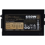 SilverStone SX650-G unidad de fuente de alimentación 650 W 20+4 pin ATX SFX Negro, Fuente de alimentación de PC negro, 650 W, 90 - 264 V, 47 - 63 Hz, Activo, 110 W, 650 W
