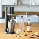 SodaStream 1016813490, Gasificador de agua gris oscuro/Acero fino