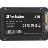 Verbatim Vi550 2 TB, Unidad de estado sólido negro