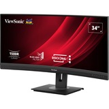 ViewSonic VG3456C, Monitor LED negro (mate)