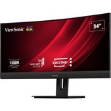 ViewSonic VG3456C, Monitor LED negro (mate)