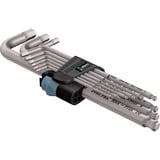 Wera 3950/9 Hex-Plus Stainless 1 SB juego de llaves Allen, 9 piezas, Destornillador acero fino