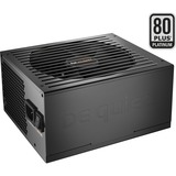 be quiet! Straight Power 11 550W Platinum unidad de fuente de alimentación 20+4 pin ATX ATX Negro, Fuente de alimentación de PC negro, 550 W, 100 - 240 V, 600 W, 50/60 Hz, 8/4 A, Activo