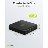 goobay 70764, Cargador negro