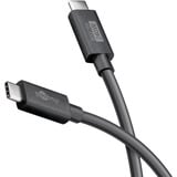 goobay Cable USB4 Versión 2.0, conector USB-C > conector USB-C, 80Gbit/s negro