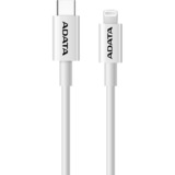 ADATA AMFICPL-1M-CBK cable de conector Lightning Negro blanco, 1 m, Lightning, USB C, Macho, Macho, Negro