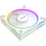 ASUS Prime MR120 Fan ARGB White 3in1 Carcasa del ordenador Ventilador 12 cm Blanco blanco, Ventilador, 12 cm, Blanco
