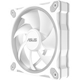 ASUS Prime MR120 Fan ARGB White 3in1 Carcasa del ordenador Ventilador 12 cm Blanco blanco, Ventilador, 12 cm, Blanco
