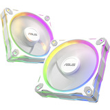 ASUS Prime MR120 Fan ARGB White 3in1 Carcasa del ordenador Ventilador 12 cm Blanco blanco, Ventilador, 12 cm, Blanco